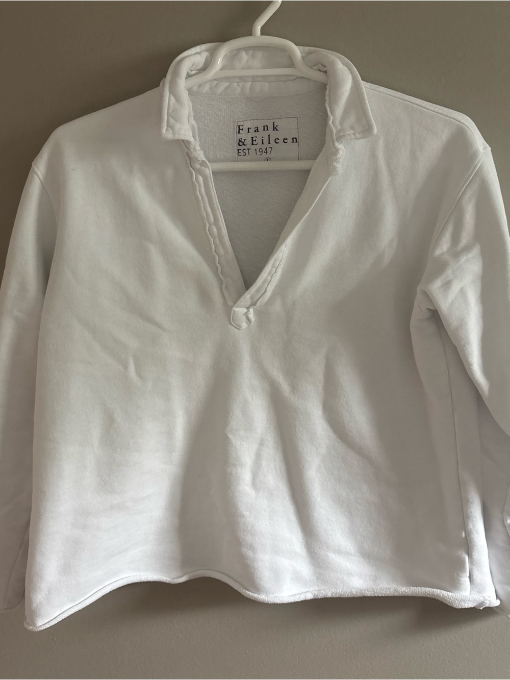 Frank & Eileen Cream Label Sweatshirt